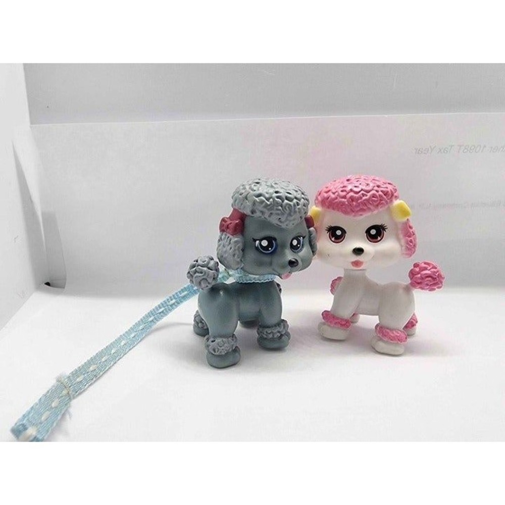My Pet Pals Chic Boutique Dog Doll Mini Figures Kids Toy Poodle Set LOT